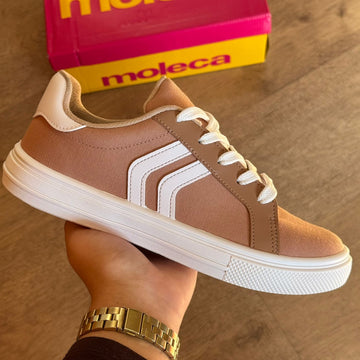 Tênis Moleca Casual Detalhe Lateral 5796.106