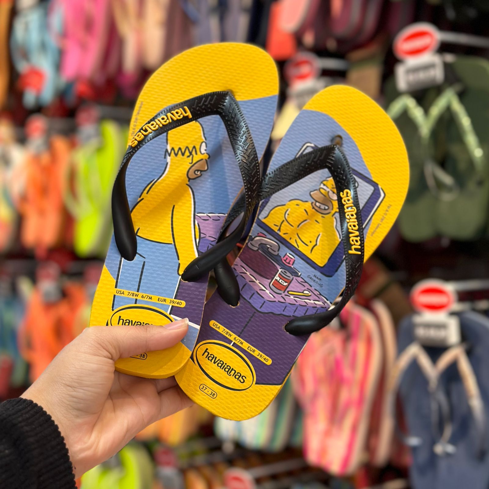 Havaianas Simpsons Homer Simpson Armazem dos Chinelos