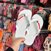 Havaianas Top (Branco) + Placa Logo + Pin Emoções Divertida Mente