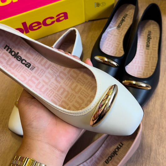 Sapatilha Moleca Detalhe Dourado 5729.131