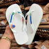 Havaianas Brasil +Placa Logo + Pin Sereia, Concha e Golfinho