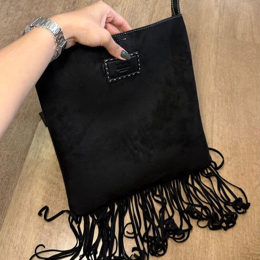 Bolsa Santa Lolla Franja Camurça Transversal 0453.5700.038E