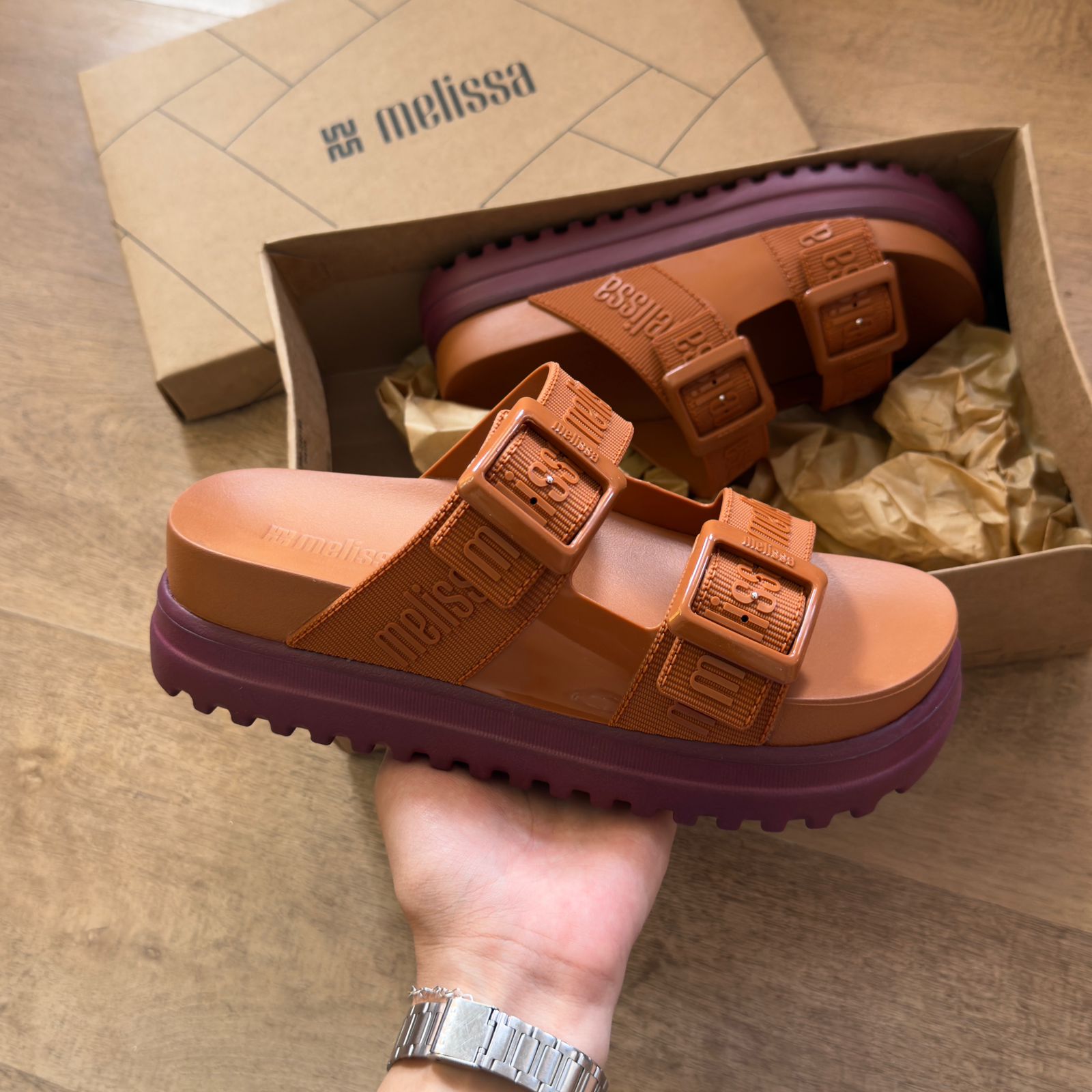 Sandália Melissa Cozy M-Lover Platform 35977 – Armazém dos Chinelos