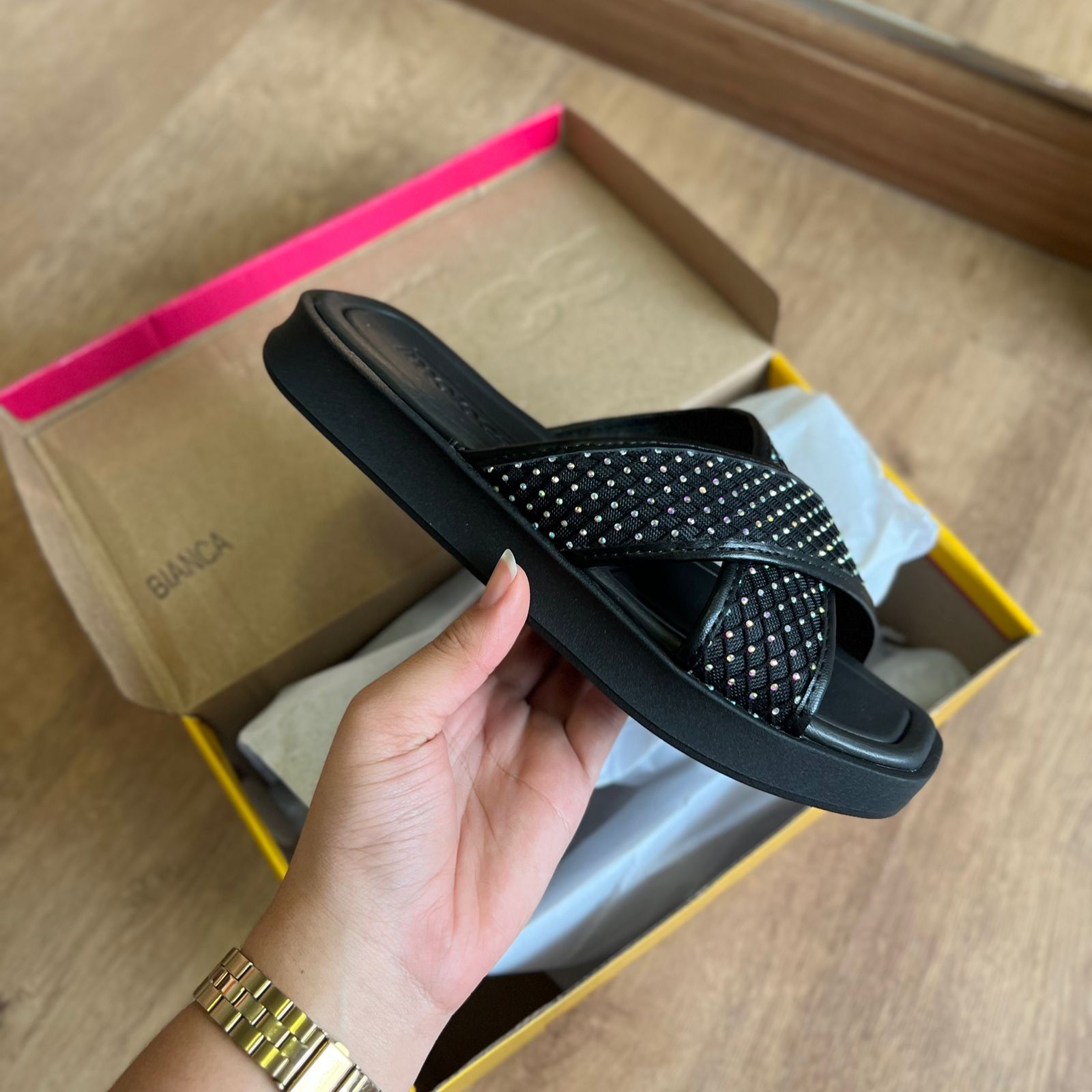 Sandalia Papete Moleca Sandalia Moleca Slide Sandália Moleca