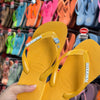 Havaianas Top + Placa Logo Branco + Pin Kombi e Ponto de Luz