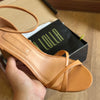 Sandália Santa Lolla Couro Pelica Soft Salto Bloco 0834.4AC8