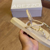 Sandália Arezzo Rasteira Estrela Brizza Z190270227