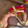 Sandália Moleca Glitter Metalizada 5222.968