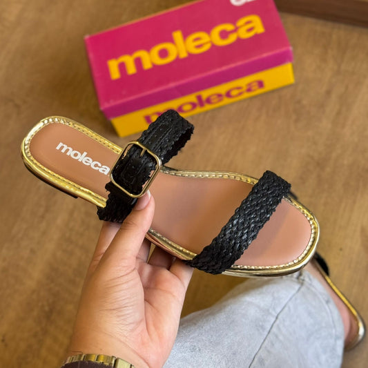 Sandália Rasteira Moleca 5435.556.30376