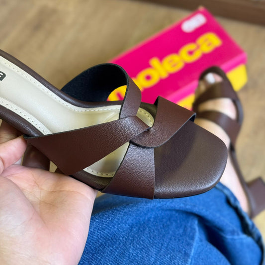 Sandália Salto Moleca 5496.120