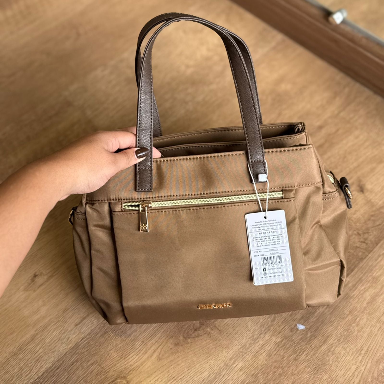 Bolsa Chenson Alça Transversal 3185113- 3 – Armazém dos Chinelos