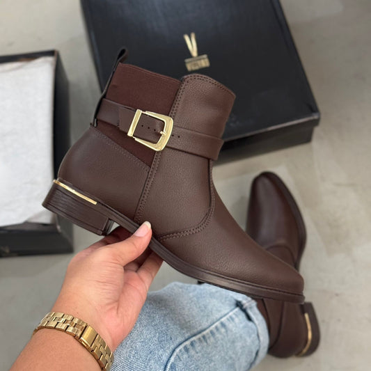 Bota Coturno Vizzano Toque Dourado 3077.121