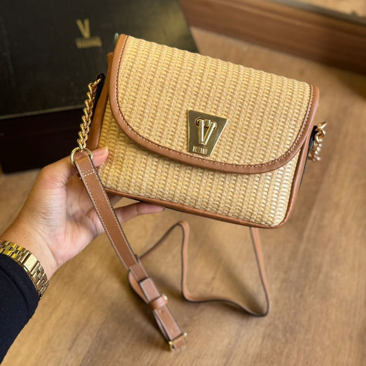 Bolsa Vizzano Transversal Trançada 10054.6