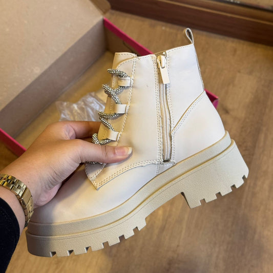 Bota Coturno Dakota Cadarço Brilhoso G9861N