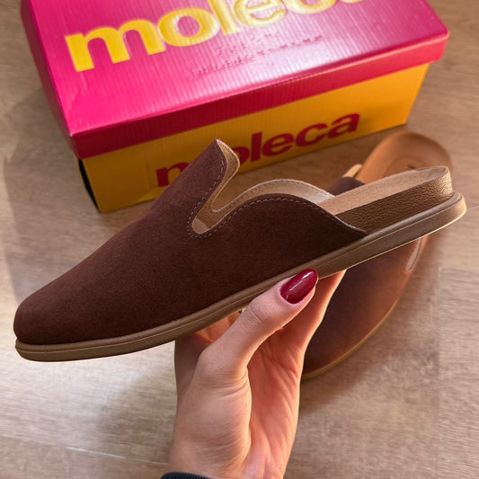 Mule Moleca Simples Logo Dourado 5826.100