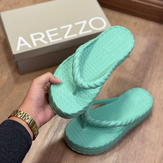 Sandália Arezzo Flatform Marrocos Mid Z190830001