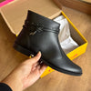 Bota Coturno Moleca Detalhe com Zipér na Lateral 5333.107