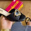 Salto Moleca Bloco Detalhe Dourado 5496.117