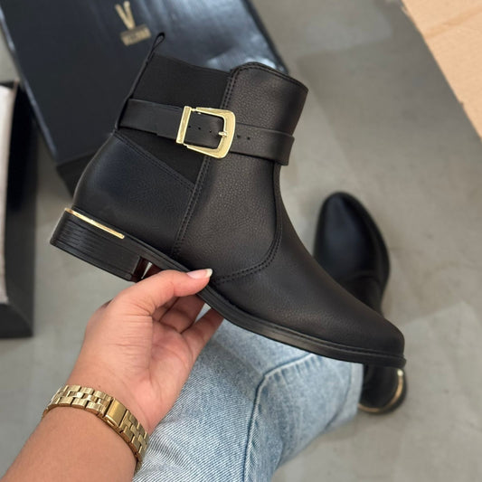Bota Coturno Vizzano Toque Dourado 3077.121