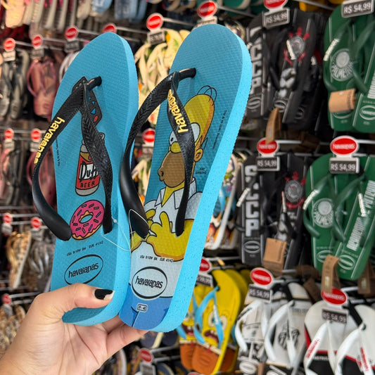 Havaianas Simpsons (Homer + Donuts)