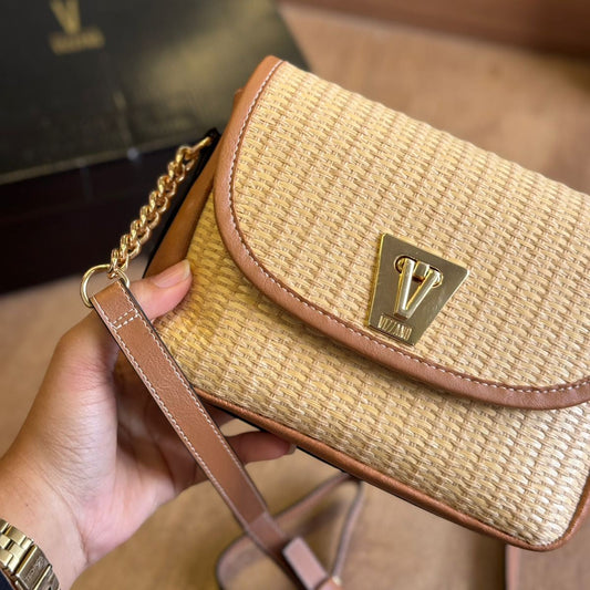 Bolsa Vizzano Transversal Trançada 10054.6