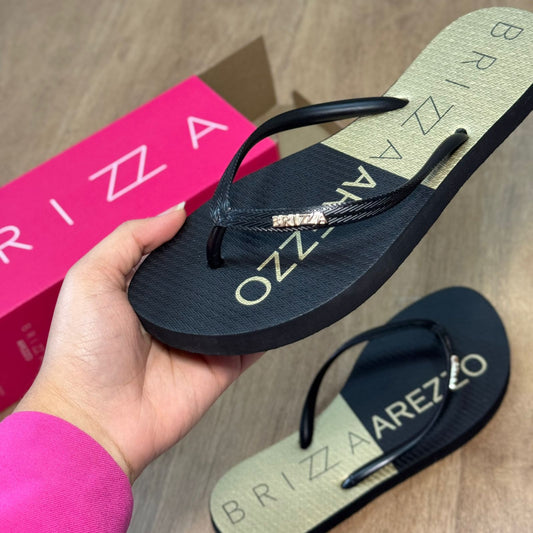 Chinelo de Dedo Arezzo Bicolor Z190260142