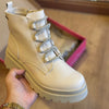 Bota Coturno Dakota Cadarço Brilhoso G9861N