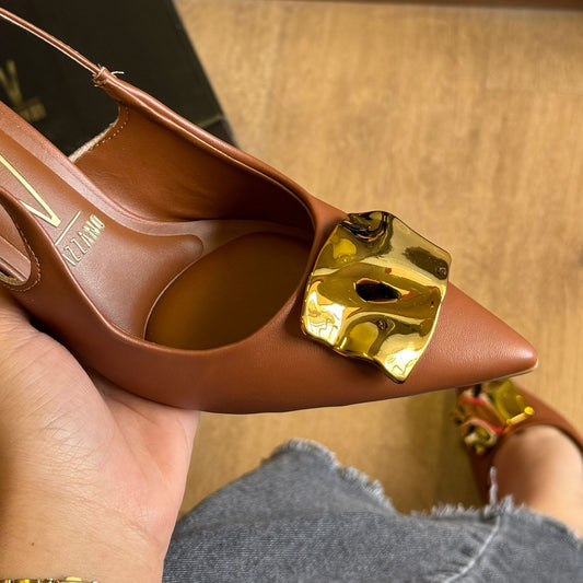 Scarpin Vizzano Pedra de Ouro 1464.302