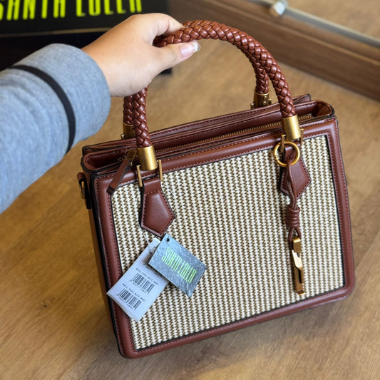 Bolsa Santa Lolla Trama Luxo Alça Trançada 0452.5445