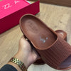 Slide Arezzo Tressê Flatform Tira Z191580001