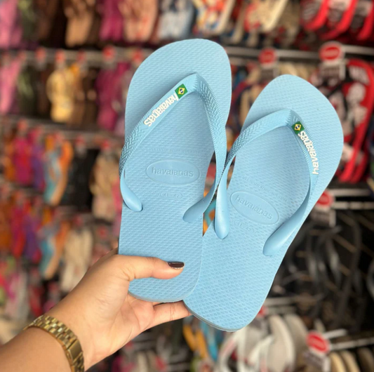 Havaianas Brasil - Kit Família (Azul Lavanda)