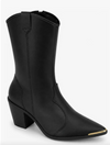 Bota Moleca Detalhe Dourado Coleção Ana Castela 5355.100