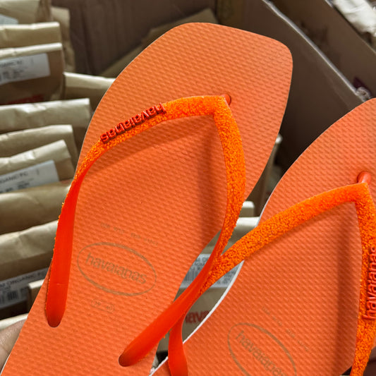 Havaianas Slim Square Glitter Neon
