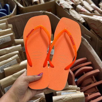 Havaianas Slim Square Glitter Neon