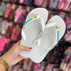 Havaianas Top (Branco) + Pin meninas super poderosas e placa logo