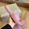 Chinelo Slide Arezzo Marrocos Brizza Z190410001