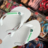 Havaianas Top (Branco) + Placa Logo + Pin Emoções Divertida Mente