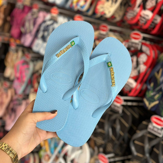 Havaianas Brasil Logo + Placa Logo