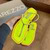 Sandália Arezzo Rasteira Slim Square Brizza Z190270004