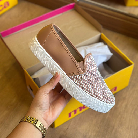 Slip On Casual Moleca com Brilho 5712.332