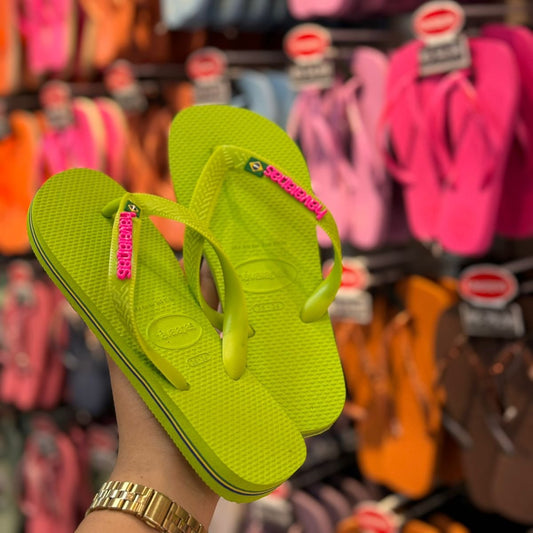 Havaianas Brasil Logo + Placa Logo