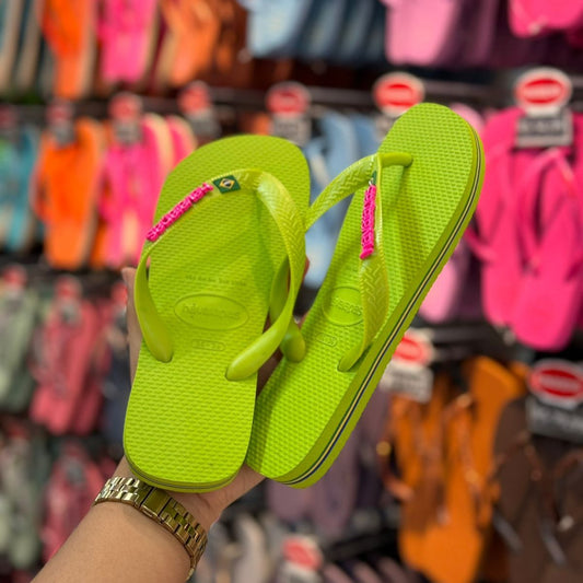 Havaianas Brasil Logo + Placa Logo