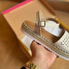 Sandália Moleca Flatform com Detalhes Brilhantes 5447.721