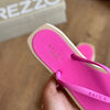 Chinelo de Dedo Arezzo Square Bicolor Brizza Z190270026