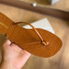 Rasteira Arezzo Croco Bico Quadrado A118100001