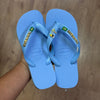 Havaianas Brasil + Placa Logo + Pin Tucano e Coqueiro