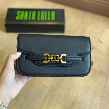 Bolsa Santa Lolla Pequena Risco Alça De Ombro 0470.4E9E.0065