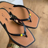 Chinelo de Dedo Arezzo Recouro Square Smiley Z190270199