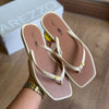 Chinelo de Dedo Arezzo Recouro Square Smiley Z190270199