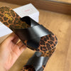 Rasteira Ana Capri Tiras Cruzadas Couro Animal Print C300140004